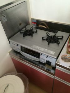 荒川区　ガステーブルの回収