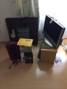 荒川区でテレビや家電の回収